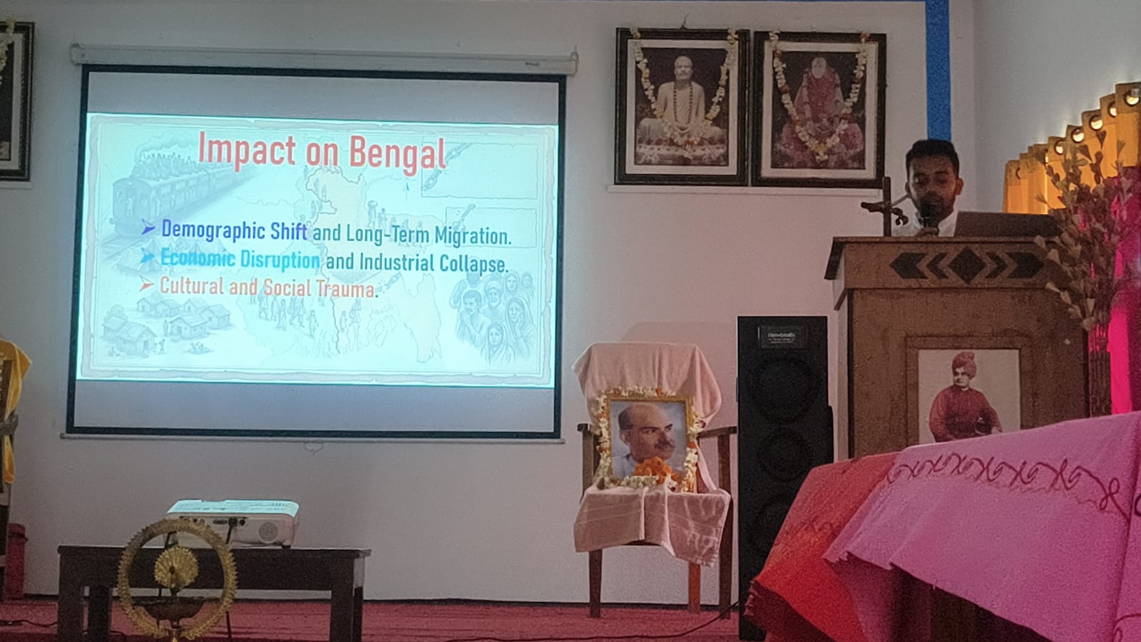 14th August: Report on: Remembrance of the partition of Bengal, 2026